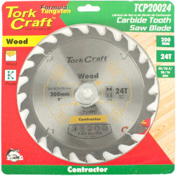 Blade Contractor 200 X 24t 30/1/20/16 Circular Saw Tct