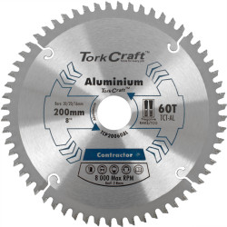 Blade Contactor Alum 200 X 60t 30/20/16 Circular Saw Tct