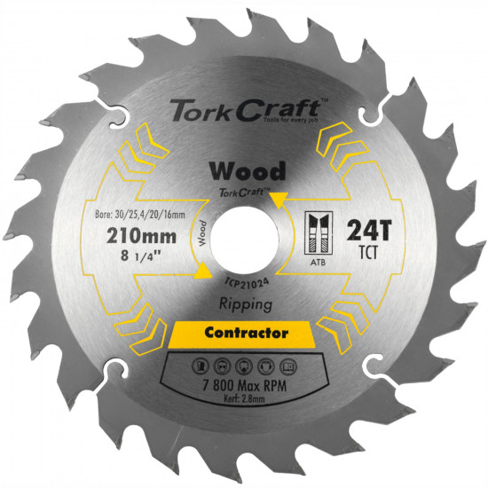 Blade Contractor 210 X 24t 30/1/20/16 Circular Saw Tct Blade Contractor 210 X 24t 30/1/20/16 Circular Saw Tct