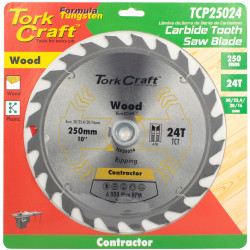 Blade Contractor 250 X 24t 30/16 Circular Saw Tct