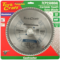 Blade Contractor Alum 250 X 80t Tcg Neg 30mm Circular Saw Tct