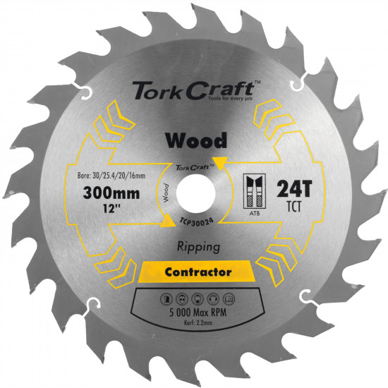 Blade Contractor 300 X 24t 30/1/20/16 Circular Saw Tct Blade Contractor 300 X 24t 30/1/20/16 Circular Saw Tct