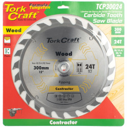 Blade Contractor 300 X 24t 30/1/20/16 Circular Saw Tct