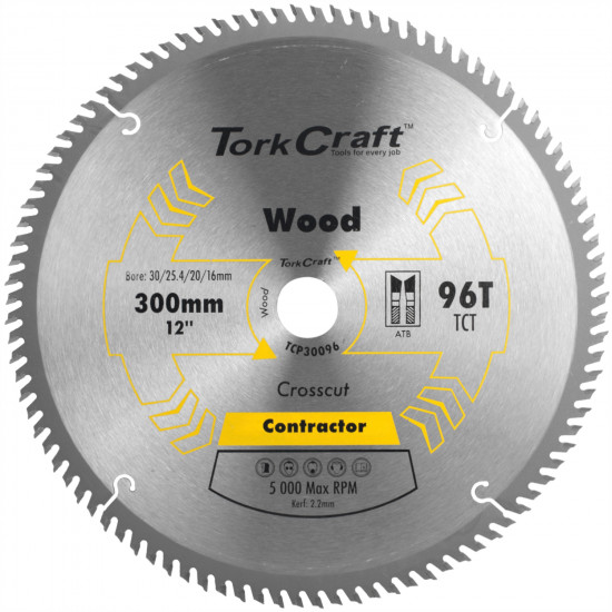 Blade Contractor 300 X 96t 30/1/20/16 Circular Saw Tct Blade Contractor 300 X 96t 30/1/20/16 Circular Saw Tct