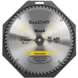 Blade Contractor 315 X 60t 30/1/20/16 Circular Saw Tct