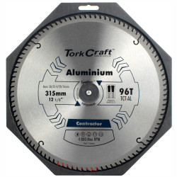 Blade Contractor Alum 315 X 96t 30/1/20/16 Aluminium Circular Saw Tct