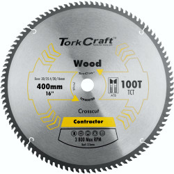 Blade Contractor 400 X 100t 30/1 Circular Saw Tct
