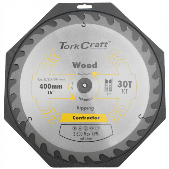 Blade Contractor 400 X 30t 30/1 Circular Saw Tct Blade Contractor 400 X 30t 30/1 Circular Saw Tct
