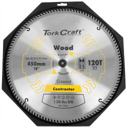Blade Contractor 450 X 120t 30/1 Circular Saw Tct
