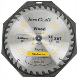 Blade Contractor 450 X 36t 30/1 Circular Saw Tct