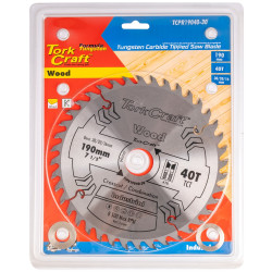 Blade Tct 190 X 40t 30/20/16 Atb Positive Profesional Industrial