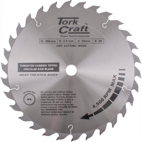Blade Tct 350 X 30t 30/1 Profesional Industrial Blade Tct 350 X 30t 30/1 Profesional Industrial