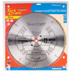 Blade Tct 400 X 100t 30/1 Profesional Industrial