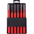 TORK CRAFT Pin Punch Set 6pc - 2.5, 3.5, 4. 5, 6, 8, 10mm Red