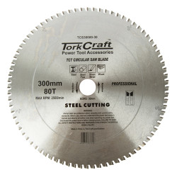 Tct Blade Steel Cutting. 300 X 80t 30mm Bore