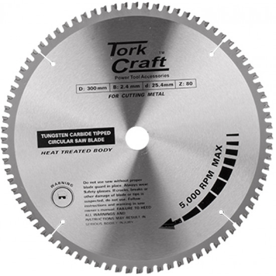 Tct Blade Steel Cutting. 300 X 80t 25.4 Bore Tct Blade Steel Cutting. 300 X 80t 25.4 Bore