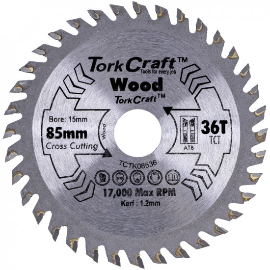 Tct Saw Blade 85mm X 1.2mm X 15mm X 36t Wood Thin Kerf Tct Saw Blade 85mm X 1.2mm X 15mm X 36t Wood Thin Kerf