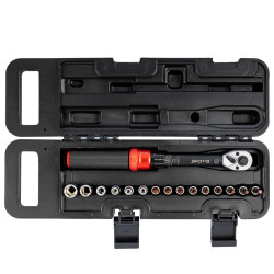 Torque Wrench 1/4' Sockets & Bit Set 16pc