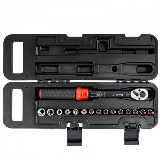 Torque Wrench 1/4' Sockets & Bit Set 16pc
