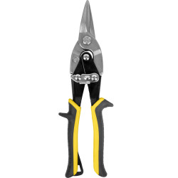 Tin Snip 260mm Straight & Shape Cut Yellow