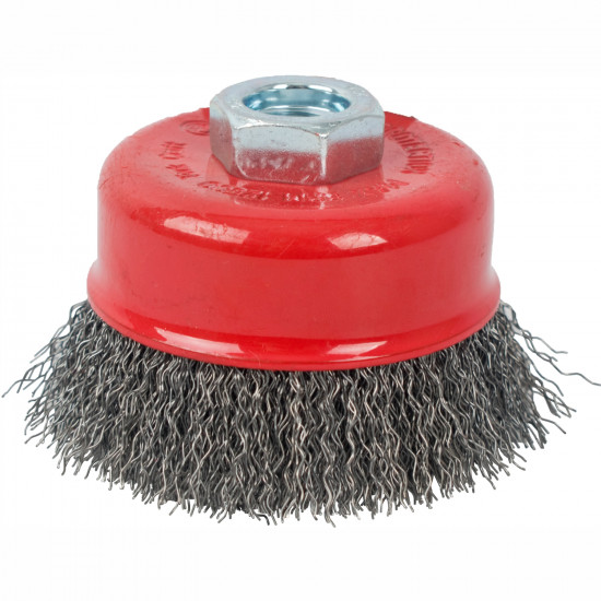 Wire Cup Brush Crimped Plain 100mmxm14 Bulk Wire Cup Brush Crimped Plain 100mmxm14 Bulk