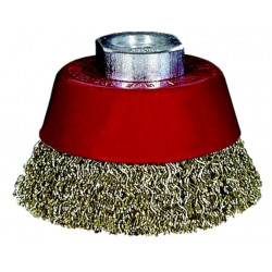 Wire Cup Brush Crimped 125mmxm14 Blister