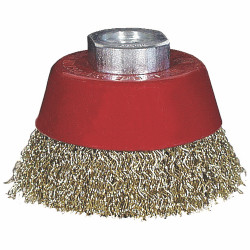 Wire Cup Brush Crimped 60mmxm14 Blister