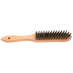Wire H& Scratch Brush Wood H&le