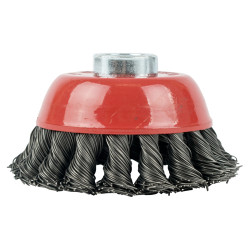 Wire Cup Brush Twisted 100mmxm14 Bulk