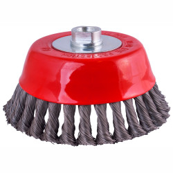 Wire Cup Brush Twisted 150mmxm14 Blister