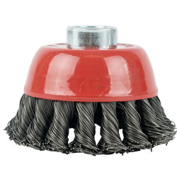 Wire Cup Brush Twisted 80mmxm14 Bulk