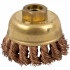 Wire Cup Brush N/spark Twisted 100mmxm14 Bulk