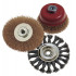 Wire Brush Set 3pce 100mm Twist Knot Wheel