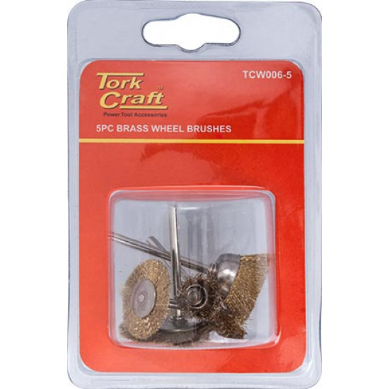 Wire Brushes Mini 5pc Brass 3.2mm Shaft Assorted Shapes Wire Brushes Mini 5pc Brass 3.2mm Shaft Assorted Shapes