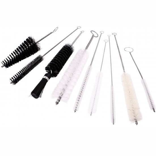Tube Pipe Brush Set Nylon 9pc Tube Pipe Brush Set Nylon 9pc