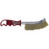 Wire Hand Brush Rust Resistant Brass Coated Steel Wire