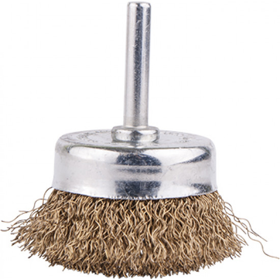 Wire Cup Brush 50mm X 6mm Shaft Wire Cup Brush 50mm X 6mm Shaft
