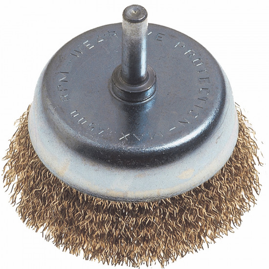Wire Cup Brush 63mm X 6mm Shaft Blister Wire Cup Brush 63mm X 6mm Shaft Blister