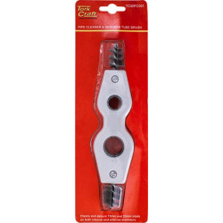 Pipe Cleaner & Deburer Tube Brush 15 & 19mm Wire Brush