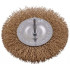 Wire Wheel Brush 100mm X 6mm Shaft Blister