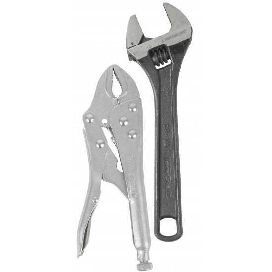 Plier Locking 170mm Tc570170 C/w Shifting Spanner 150mm Tc52006 Plier Locking 170mm Tc570170 C/w Shifting Spanner 150mm Tc52006