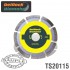 Diamond Blade 115mm Segmented DELROCK