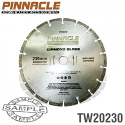 Diamond Blade Segmented 230mm PINNACLE Br&