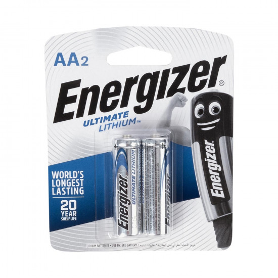ENERGIZER Ultimate Lithium: Aa - 2 Pack (moq6) ENERGIZER Ultimate Lithium: Aa - 2 Pack (moq6)
